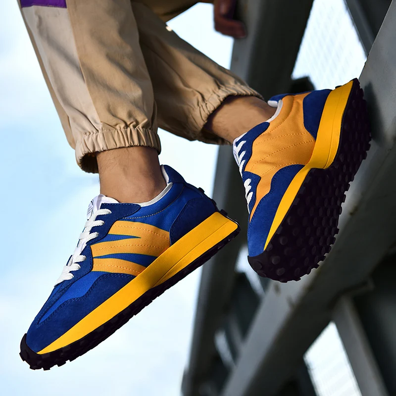Title 4, Forrest Gump lederen retro sport daddy schoenen...