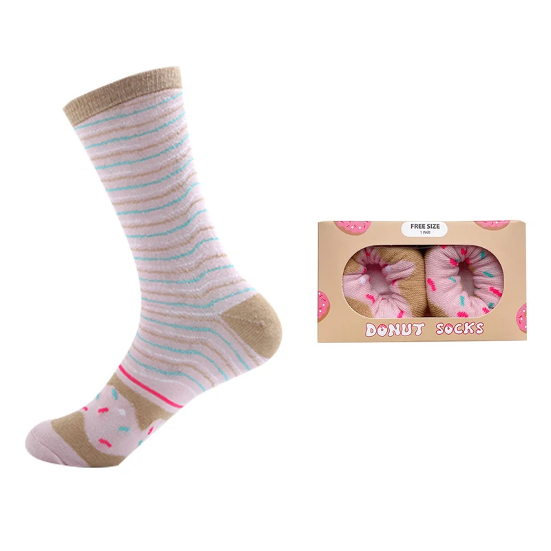 Title 4, Neway Doughnuts Cotton Socks