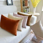 Velvet Sofa Throw Pillow, Soft and Stylish, Ideal for Adding Comfort and Elegance to Your Living Room or Couch — photo 10