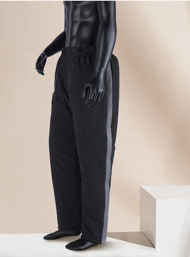 Title 4, Waterdichte katoenen broek met ritssluiting voo...
