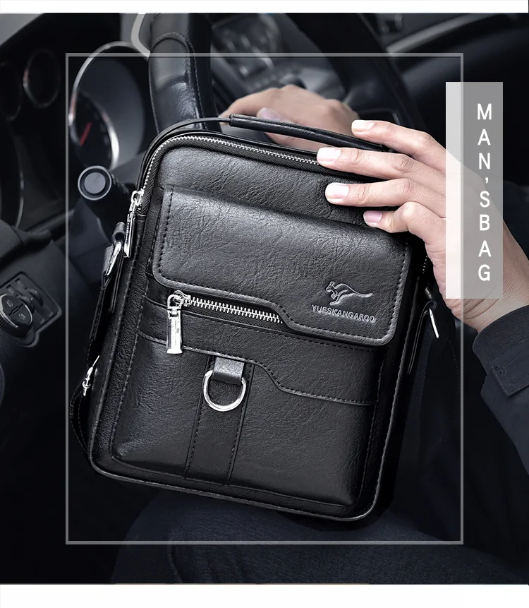 Title 2, Bolsa Satchel Coreana Casual Masculina Moda cor...