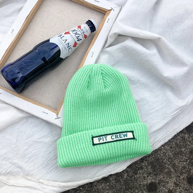 Title 7, Korean All-Match Casual Candy Color Knitted Lan...