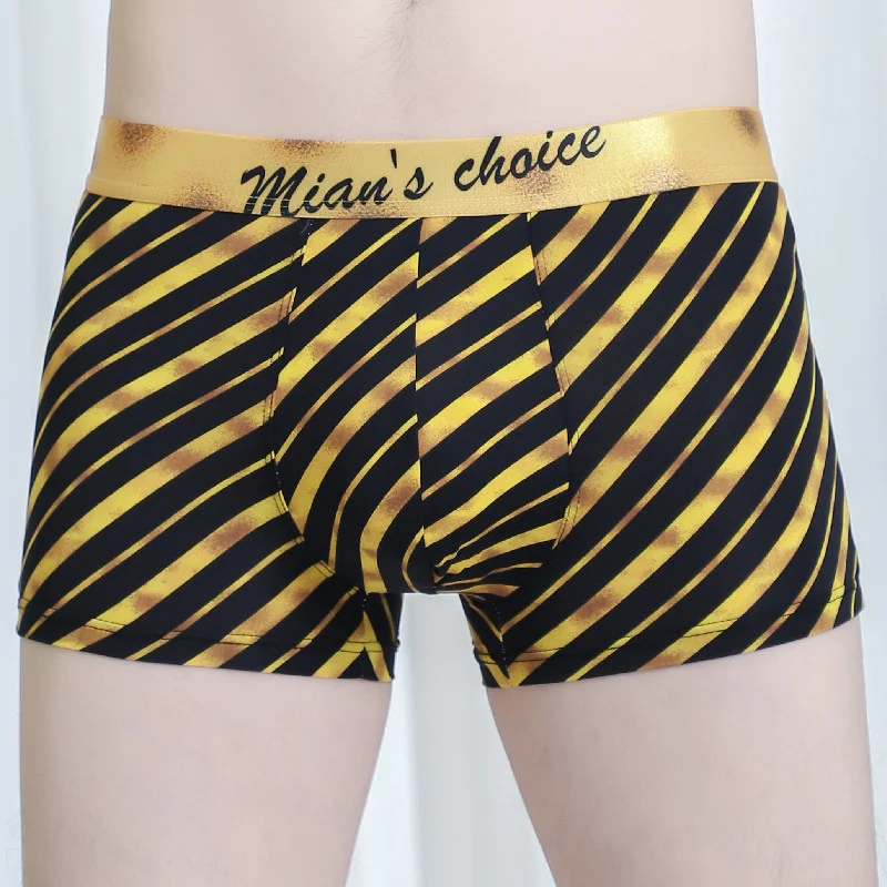 Title 14, Ice Silk Mens Underwear Comfort Printing Short...