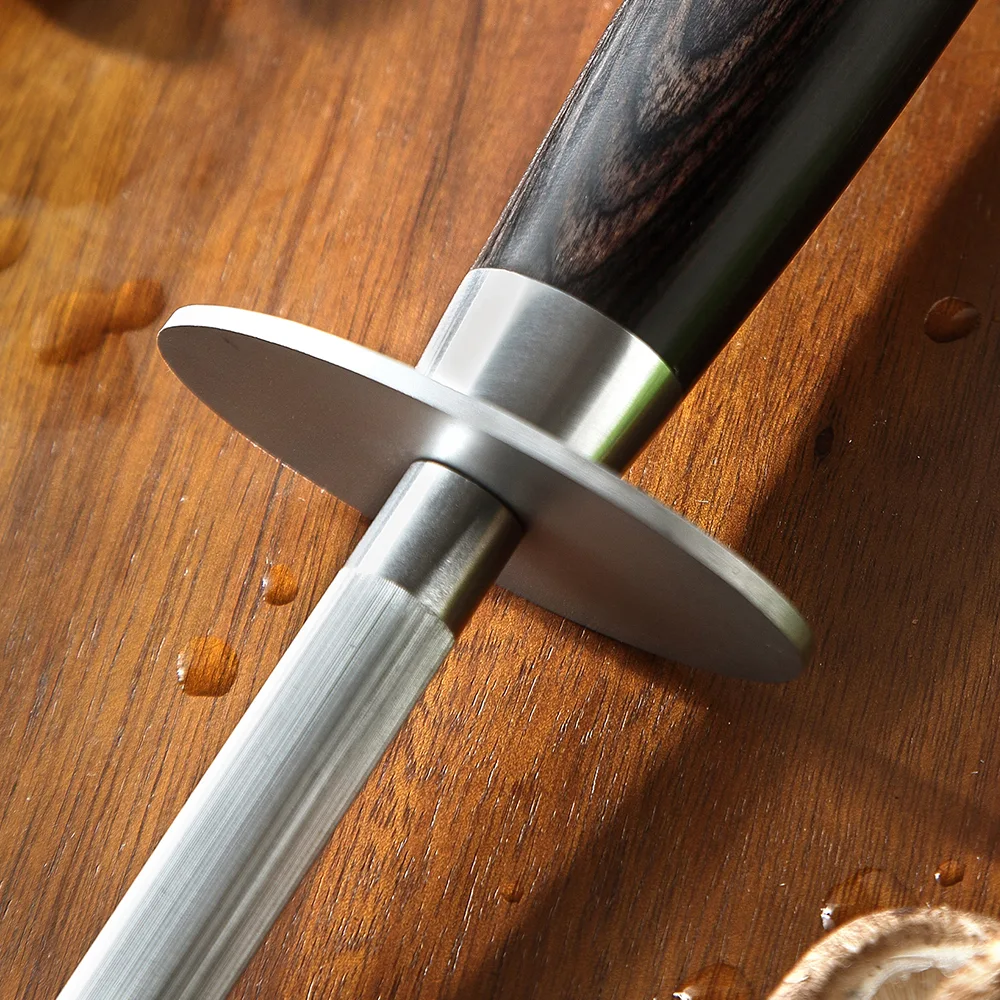 High Carbon Steel Knife Sharpening Rod Commercial Knife Sharpening Tool for Chefs. Keep your knives razor sharp and read — photo 2