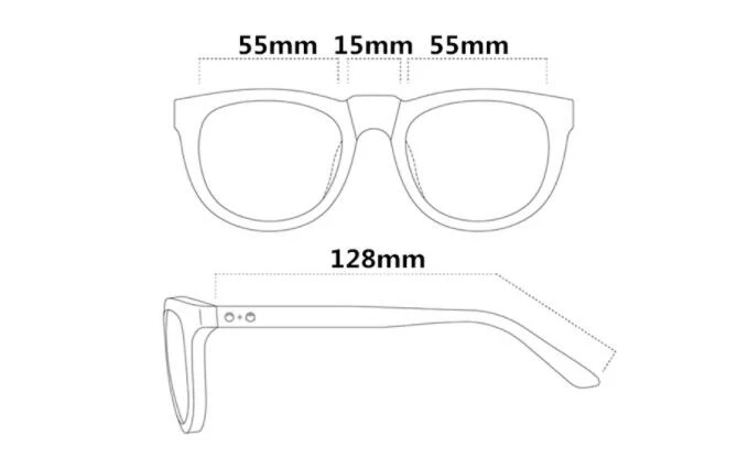 Title 1, Óculos de sol redondos infantis Proteção UV Des...