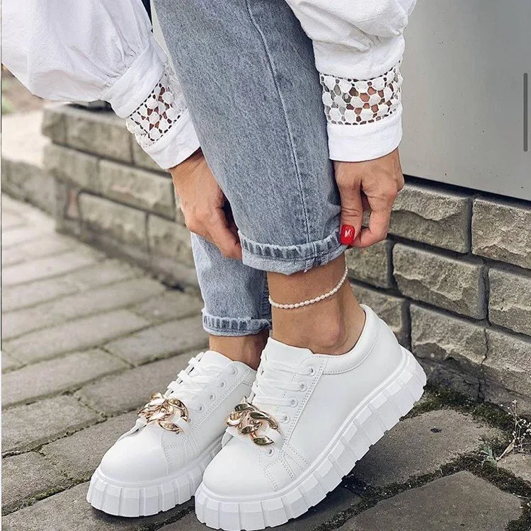 Damen Leder Schnürschuhe für Freizeit & Sport. Bequeme, stilvolle Schuhe, perfekt für aktive Tage und entspannte Momente. Dein idealer Begleiter! — foto 5