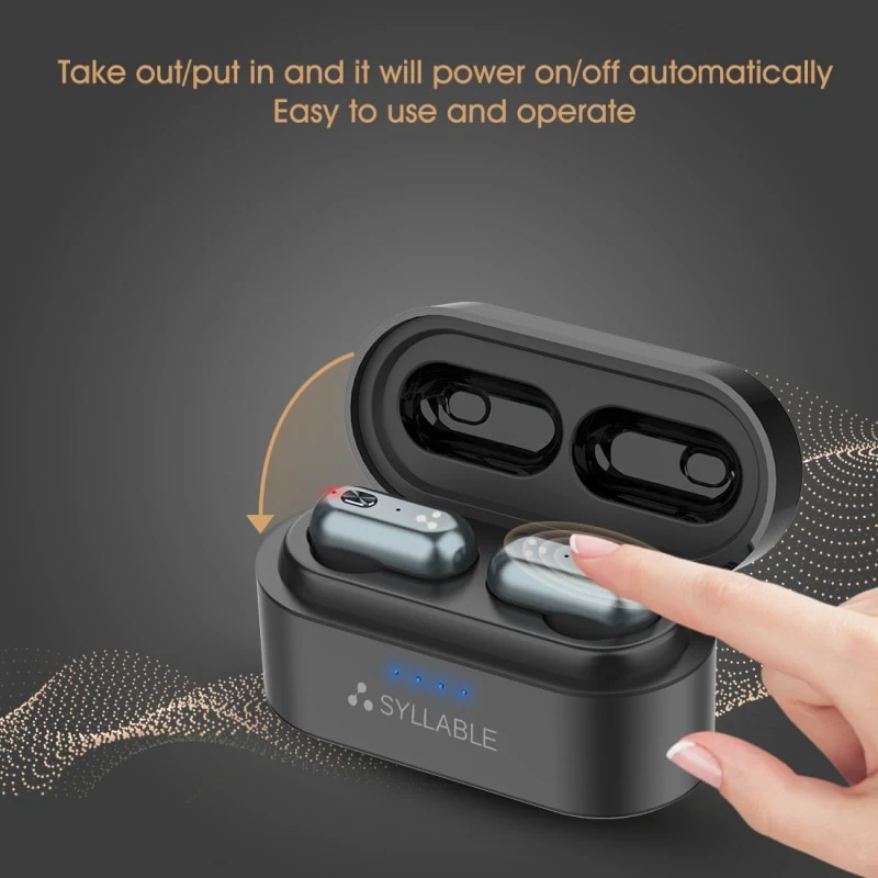 Title 9, SYLLABLE S101 Bluetooth Earphones Wireless Head...