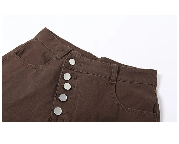 Title 3, Womens fashionable all-match retro high waist ...