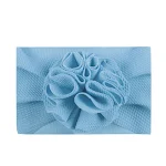 Faixa de cabelo infantil com flores para bebês, acessório fofo para fotos, festas e uso diário. Macia e confortável, ideal para meninas. — foto 8