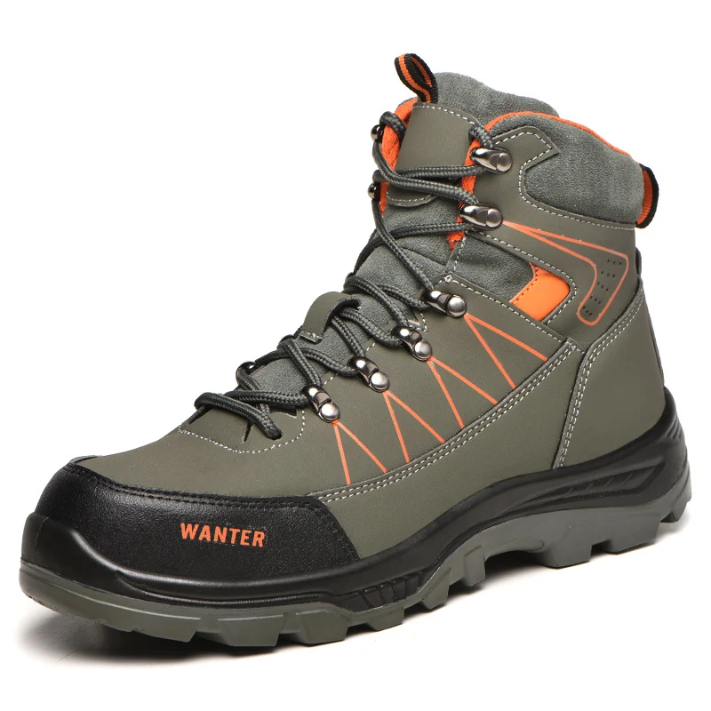 Chaussures de sécurité respirantes tissées volantes, anti-écrasement et anti-perforation. Confort et protection pour vos pieds au travail. — photo 5