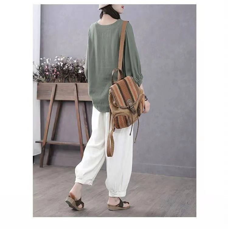 Title 9, Plus Size Batwing Sleeve Loose T-shirt for Summ...