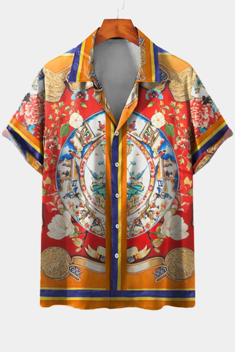 Camisa masculina com impressão digital 3D — foto 39