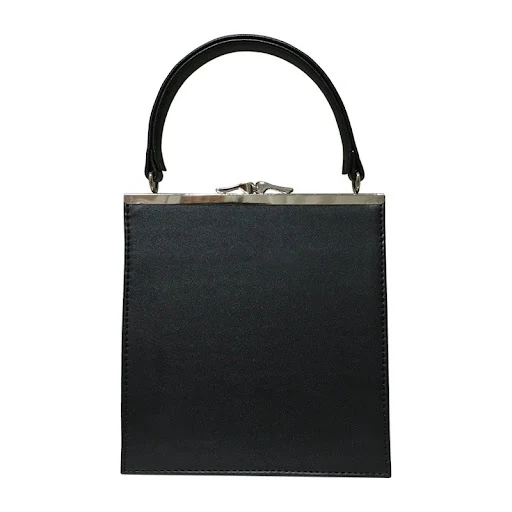 Title 3, Bolsa Retro com Clip Feminina Moda Coreana