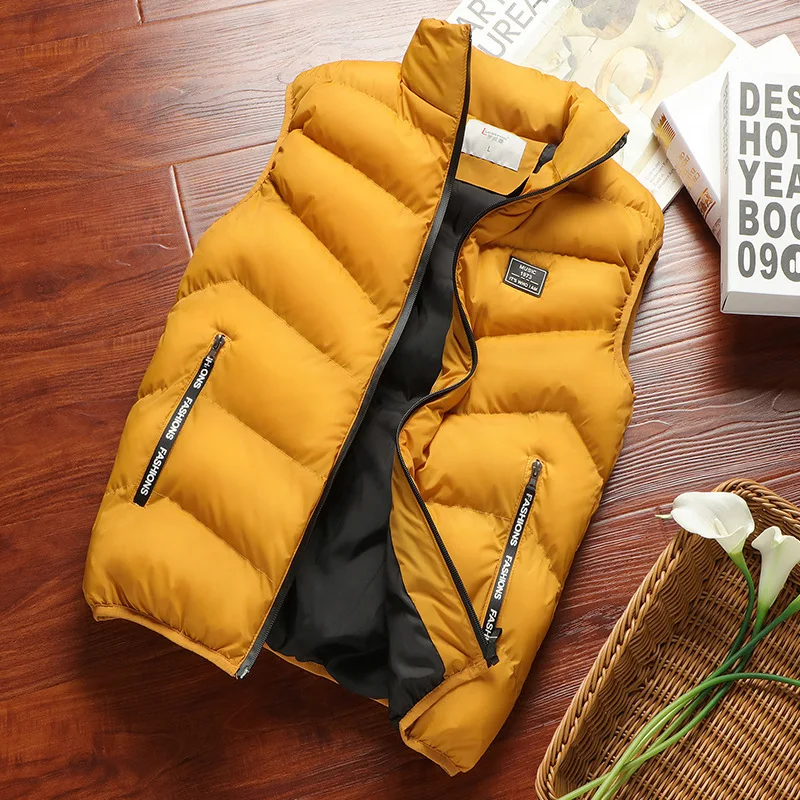Men's Casual Vest Fashion Warmth Stylish and Comfortable for Everyday Wear Lightweight and Versatile Perfect for Layerin — photo 4