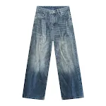 Men's Fashion Casual Loose Straight Jeans – Comfortable and stylish jeans for everyday wear. Relaxed fit, straight leg, — photo 20