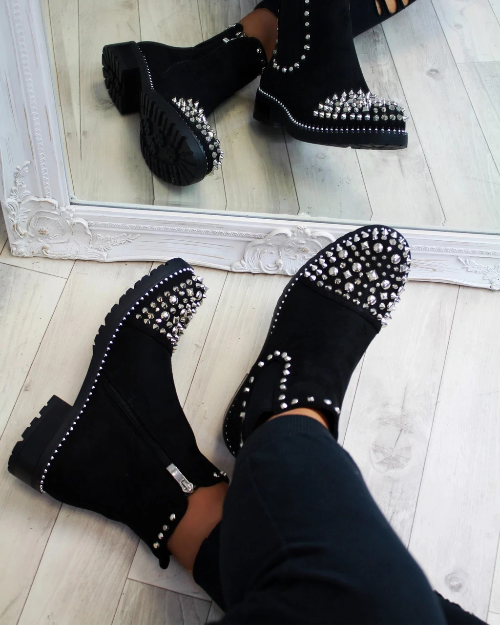 Big size fashion anti wolf short boots, style and protection. Stay safe and look great with these fashionable and secure — photo 5