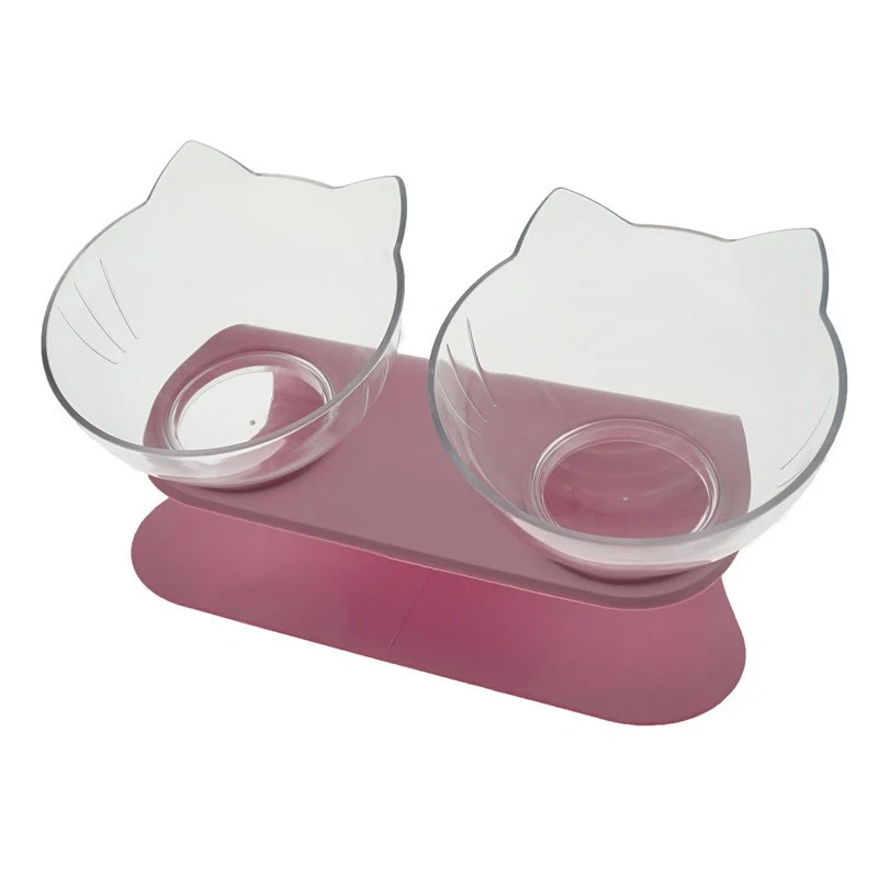 Title 8, Non Slip Double Cat Bowl With Raised Stand Pet ...