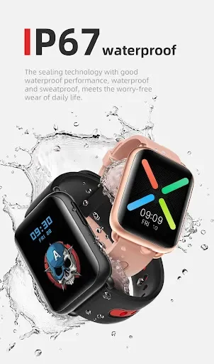 Title 6, Novo Smartwatch Bluetooth Informações Impermeáv...