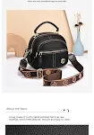 Women's Small Square Shoulder Bag perfect for everyday use. Stylish, compact, and convenient. Carry your essentials with — photo 10