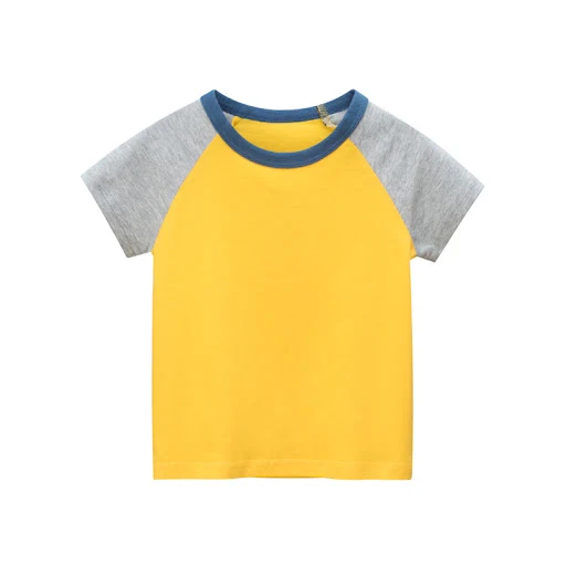 Title 2, Roupa de bebê lisa com mangas em contraste, sem...