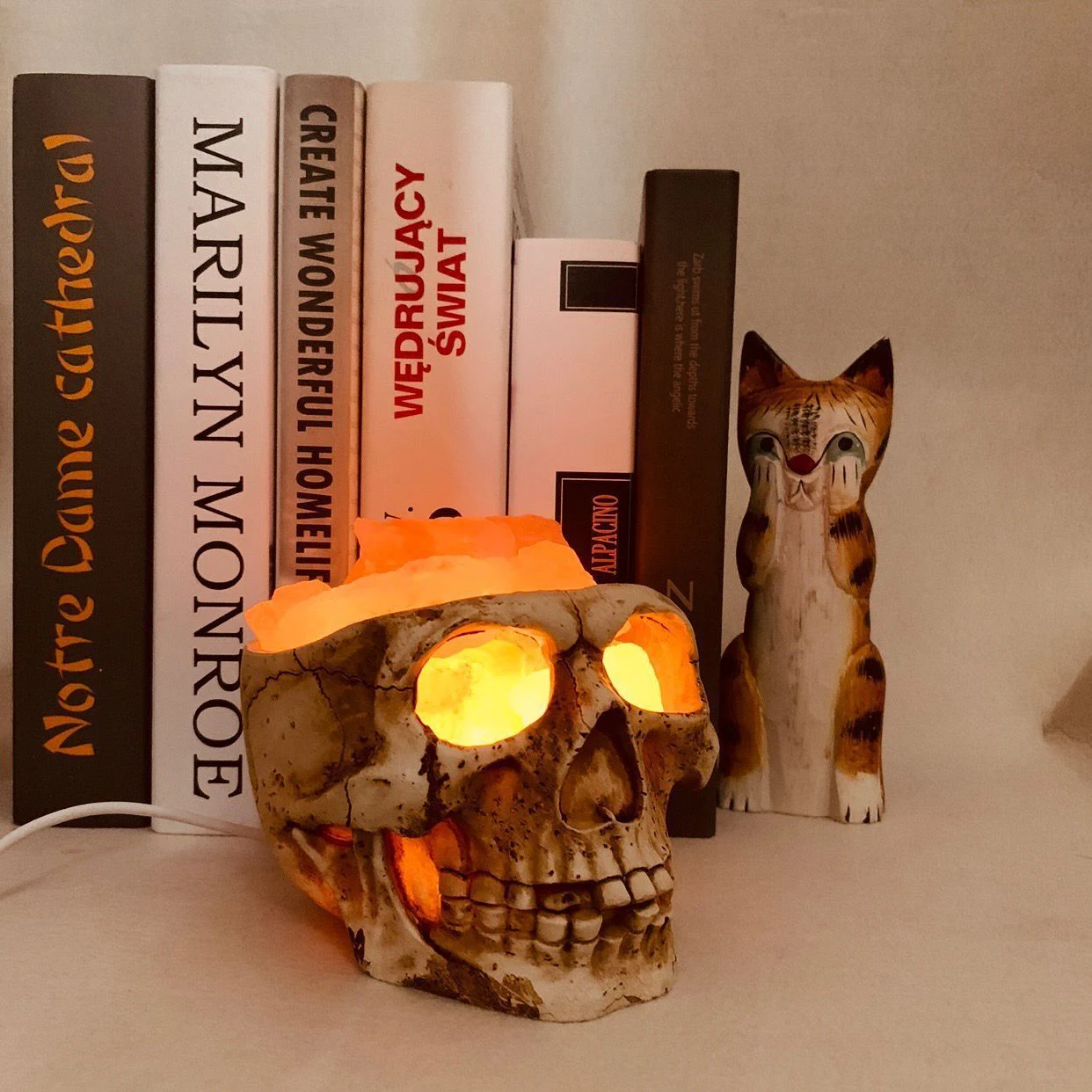 Title 3, Skull Pakiatan Himalayasalz-Kristalllampe USB D...