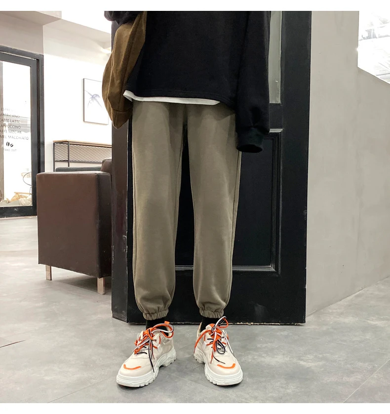 Title 30, Mens Loose Plus Velvet Thick Sports Pants, Com...