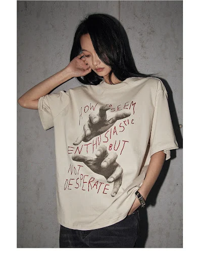 Title 2, Los T-shirt met ronde hals voor heren en dames