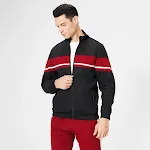 Conjunto de suéter juvenil grande masculino Cardigã contrastante para um visual moderno e aconchegante Ideal para looks casuais e em camadas Confortável e versátil — foto 2
