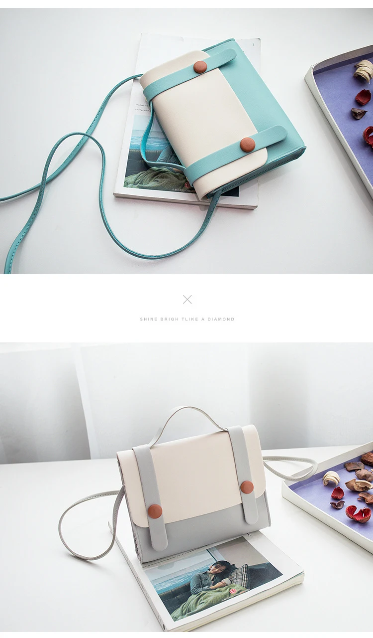 Title 9, Schoudertas met stiksels voor telefoon. Handig ...