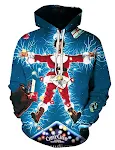 Moletom com capuz estampado de Natal para homens e mulheres Moda festiva Conforto e estilo para as celebrações de fim de ano Quentinho e moderno — foto 6