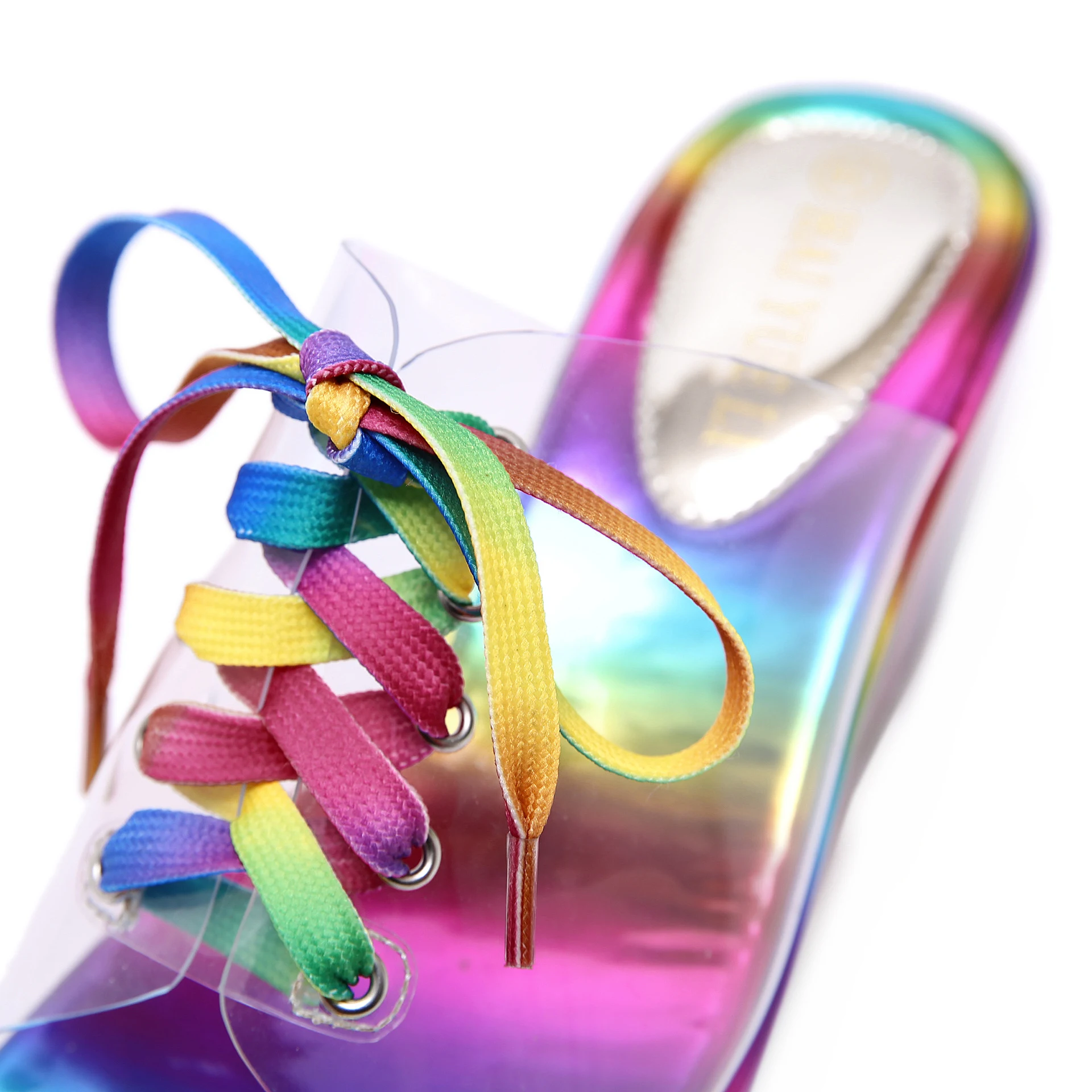 Colorful lace high heel sandals and slippers for women, stylish and comfortable footwear perfect for special occasions a — photo 5