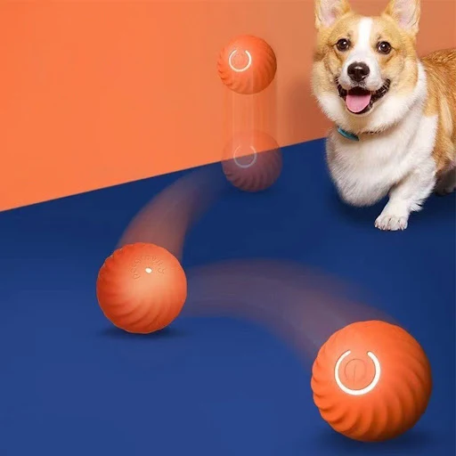 Smart Dog Toy Ball Electronic Interactive Pet Toy Moving Ball USB Automatic Moving Bouncing for Puppy Birthday Gift Cat — photo 6
