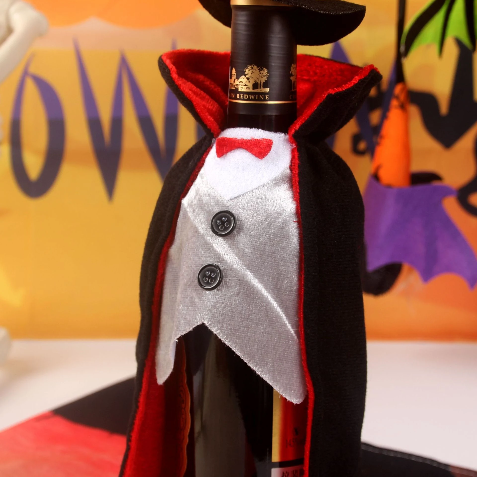 Halloween Bottle Cover Table Home Decorations. Add a festive touch to your Halloween party with these fun and spooky bot — photo 5