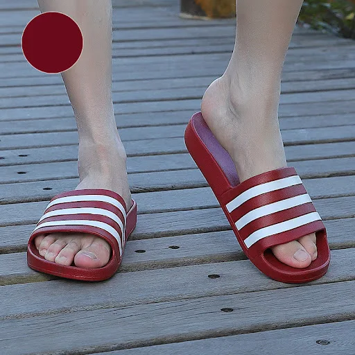 Title 4, Non-slip home indoor bathroom slippers with sof...