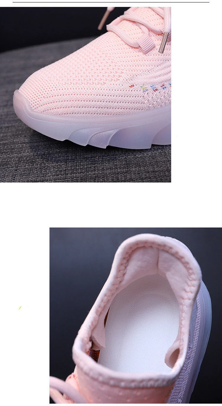 Tênis de Corrida Estudantil Respirável Versão Coreana Fly Woven Casual, Conforto e Leveza para Estudantes. Perfeito para corridas e uso diário. — foto 2