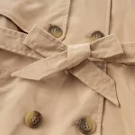 Giacca a vento casual di media lunghezza per bambini di mezza età, tinta unita. Perfetta per tutti i giorni, protegge dal vento e offre comfort. — foto 4