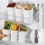 Refrigerator Side Door Food Grade Storage Box for sorting and organizing food, maximizing space and keeping your fridge — photo 4
