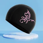 Black Pink Butterfly