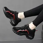 Zapatillas running plataforma bajas para mujer confortables y modernas para correr con estilo y amortiguación extra en cada paso. — foto 5