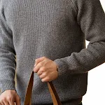 Warm Leisure All-match Sweater for Men. Comfortable and versatile, perfect for the daily commute and casual wear. A styl — photo 4