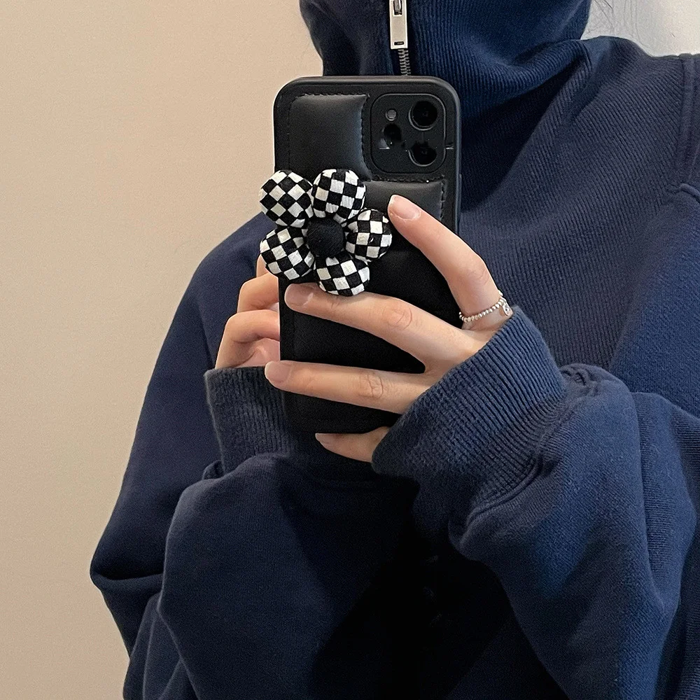 Title 2, Capinha para celular Ins Wind Flower Down Jacke...