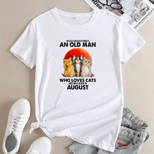 Title 5, Fashion Cotton Short-sleeved T-shirt Womens Top