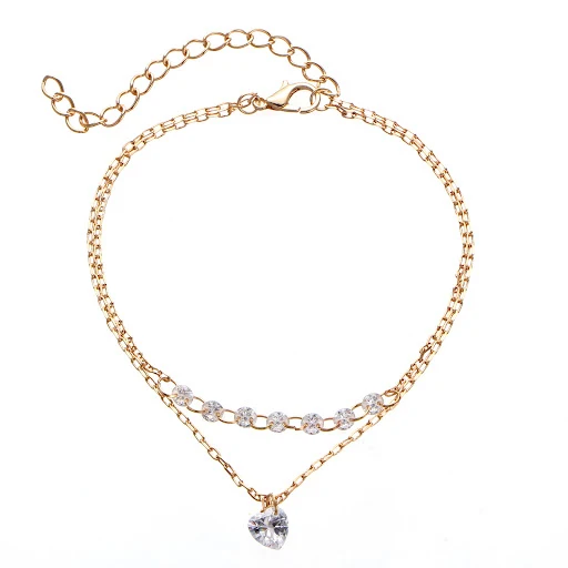 Title 1, Pulseira de cristal em forma de coração duplo