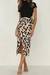 B Khaki Leopard