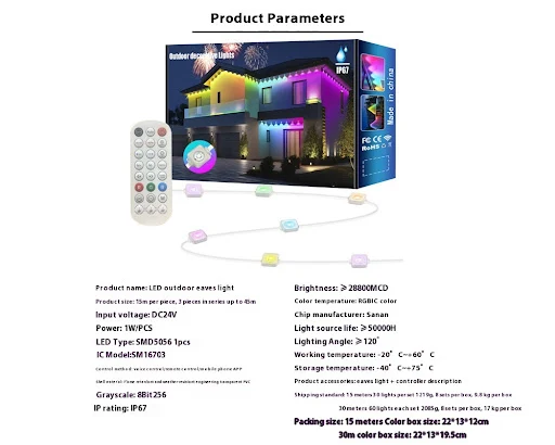 Title 1, Outdoor Eaves Light Color Matching Across Vario...