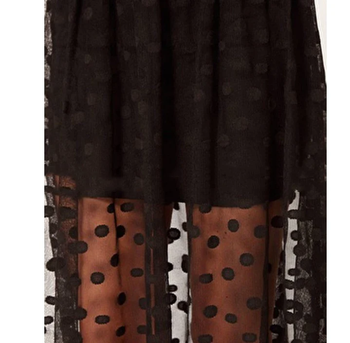 Falda de malla con lunares Perspective Sexy. Diseño transparente y sensual para un look atrevido. Perfecta para noches especiales. — foto 3