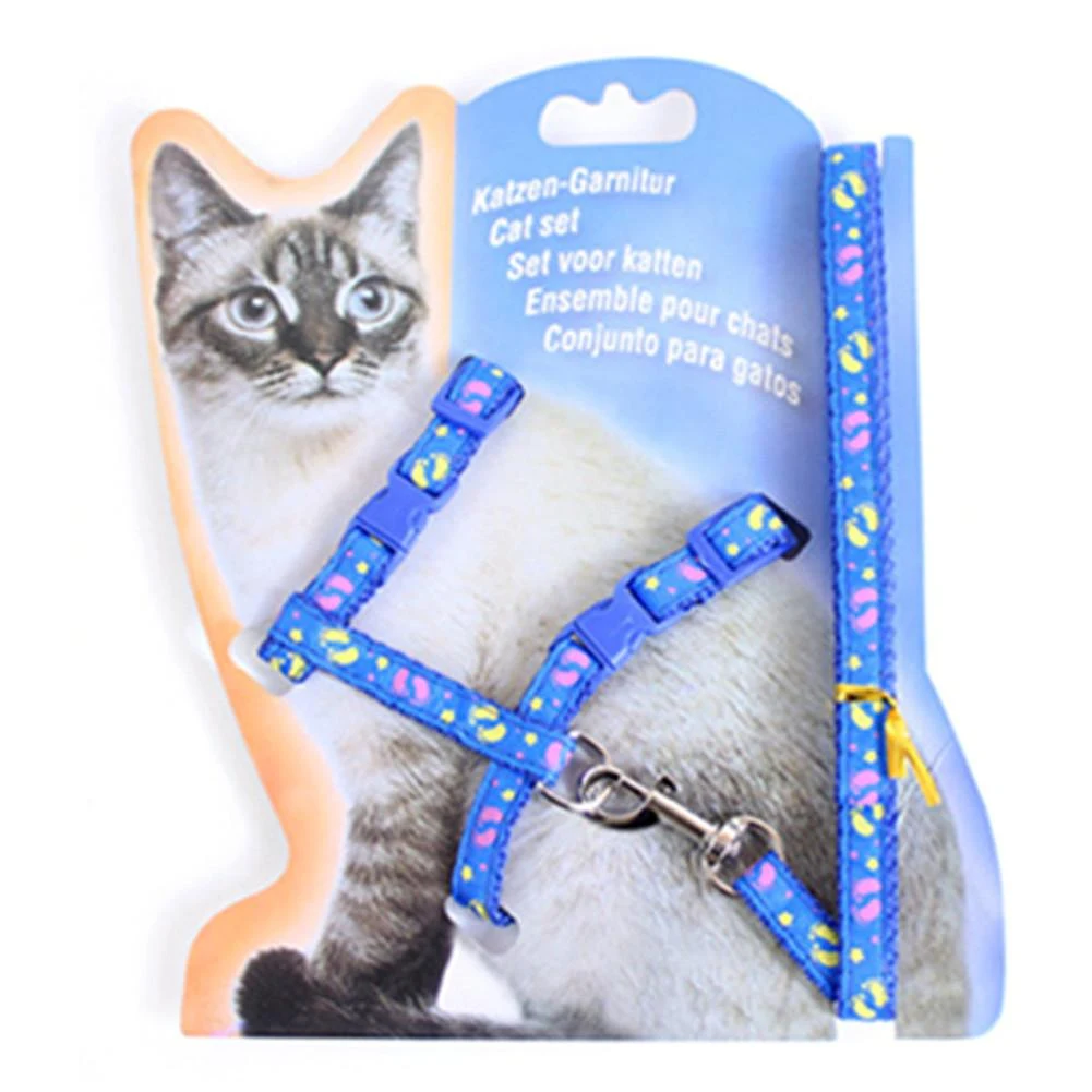 Cat small vest type towing rope Safe and comfortable walks for your cat. Adjustable and easy to use harness, perfect for — photo 2