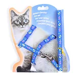 Cat small vest type towing rope Safe and comfortable walks for your cat. Adjustable and easy to use harness, perfect for — photo 2