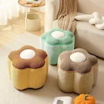 High-Grade Flower-Shaped Thickened Futon Cushion for Ultimate Comfort and Home Decor. Perfect for relaxing, reading, or — photo 2