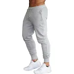Calças esportivas masculinas de fitness, sólidas e perfeitas para treinos. Conforto e estilo para suas atividades físicas e exercícios. — foto 2